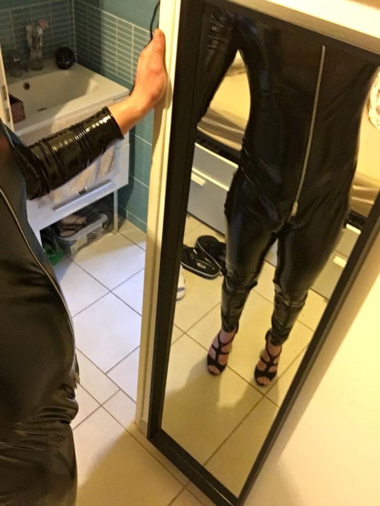 9P My new vinyl catsuit
