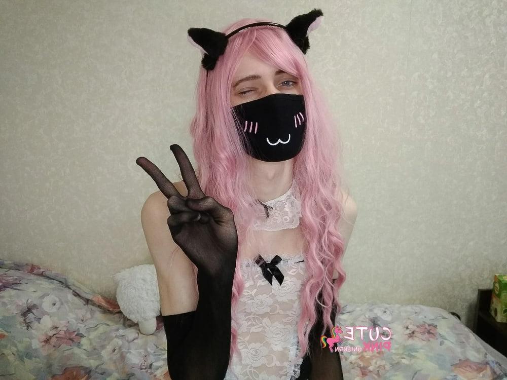 11P Maid neko femboy