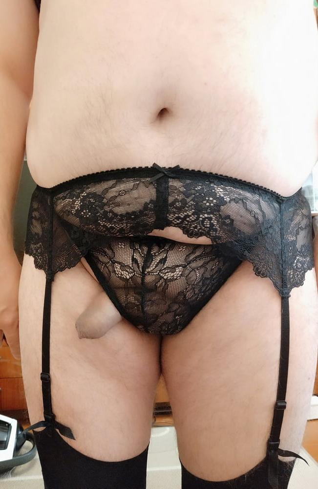 14P my black garters &amp; stockings p.1