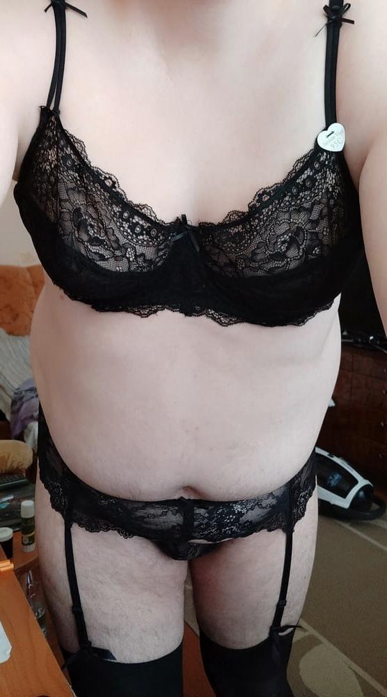 14P my black garters &amp; stockings p.1