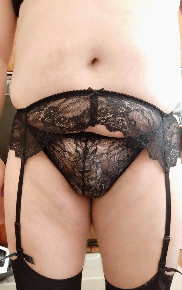 14P my black garters &amp; stockings p.1