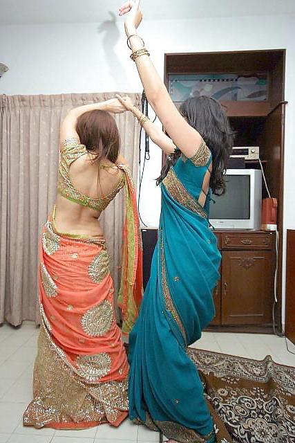 13P Indian girls in saree