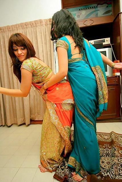 13P Indian girls in saree