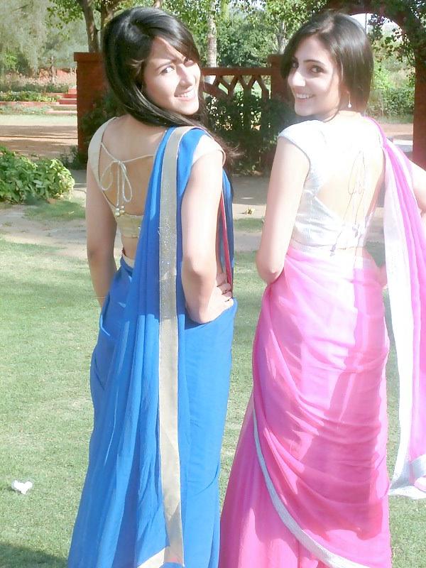 13P Indian girls in saree