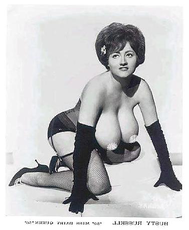24P Retro Big Boob Queen - Busty Russell