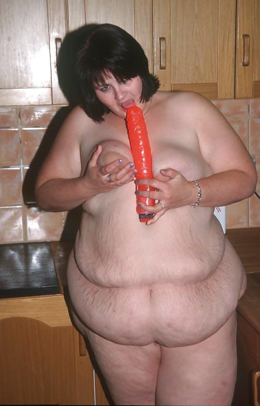 21P Hot Fatty with dildo