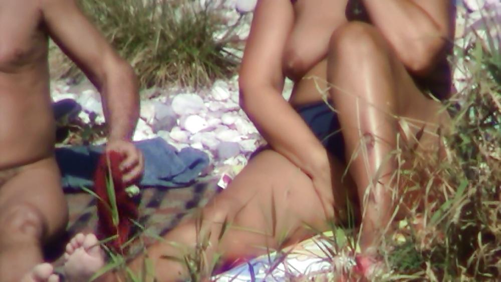 17P Nude beach female masturbating