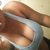 7P Babs 50dds boobs and her puffy nipples