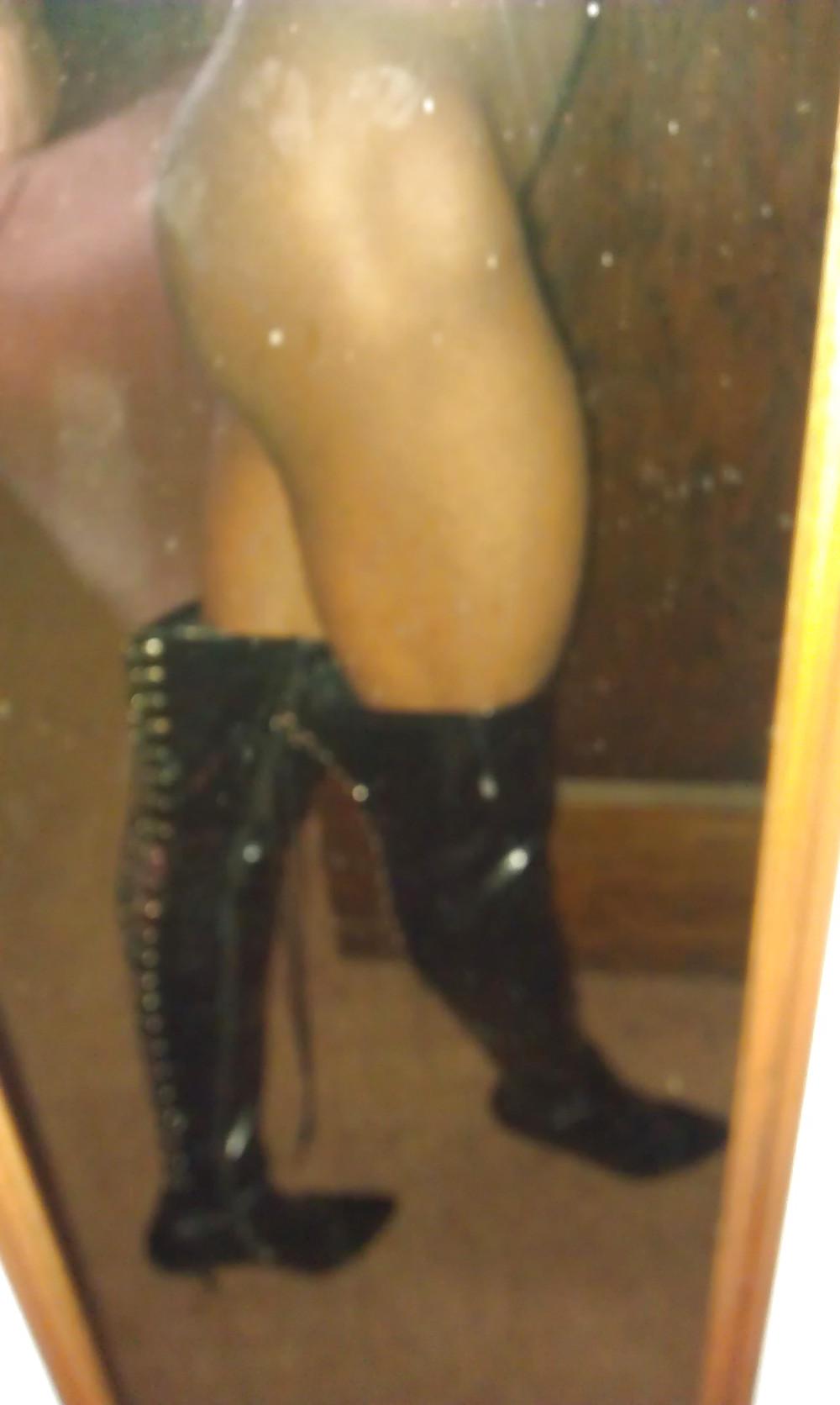 25P Thigh High Boots