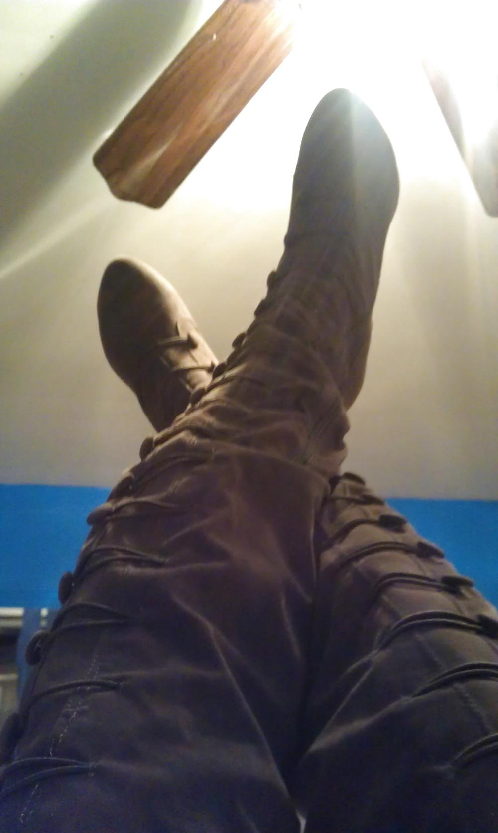 25P Thigh High Boots