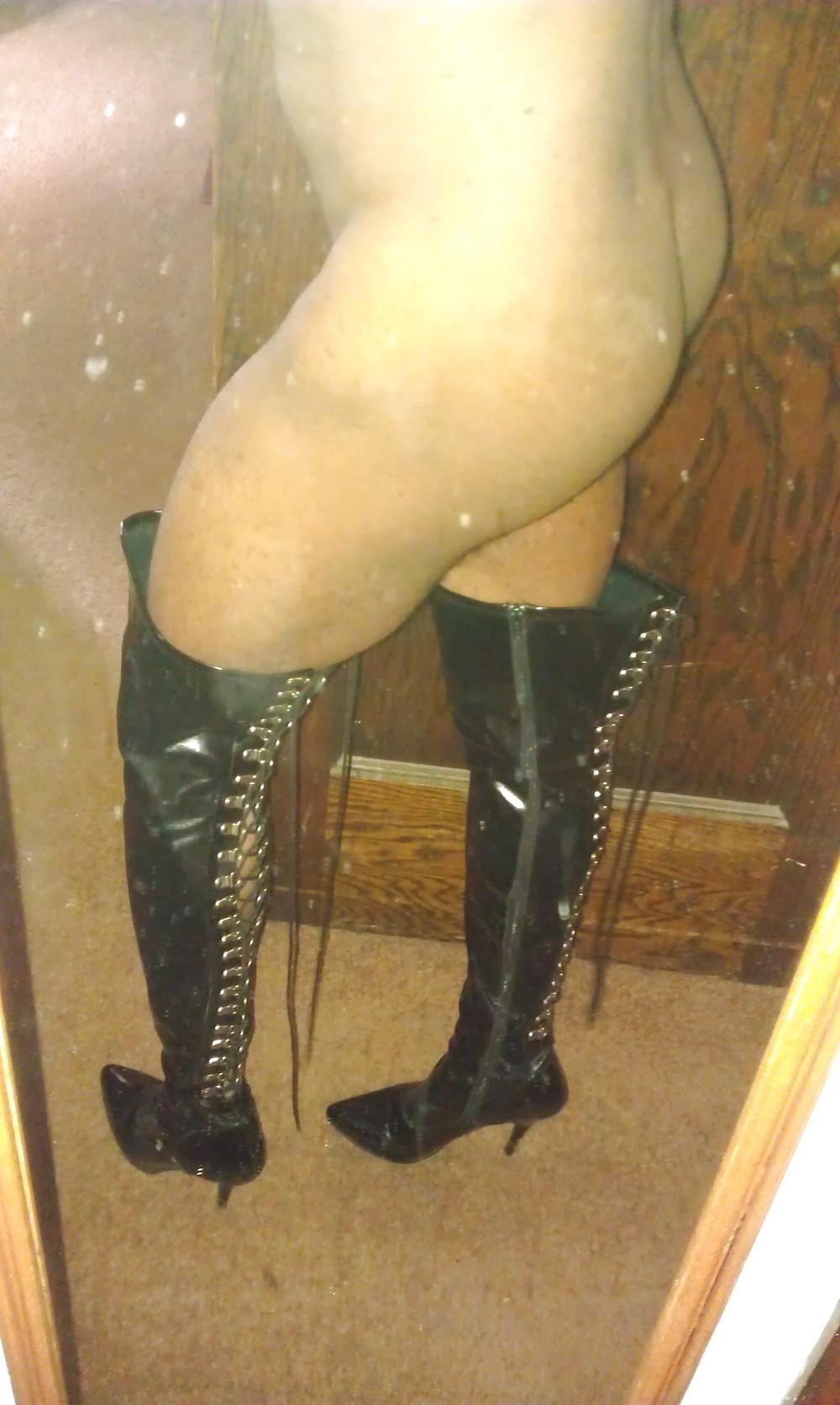 25P Thigh High Boots