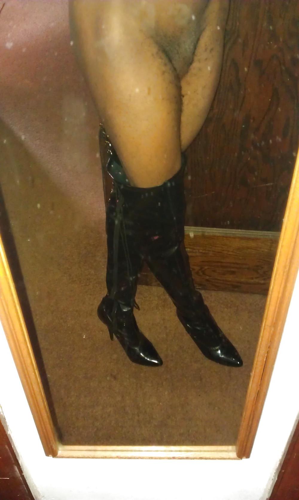25P Thigh High Boots