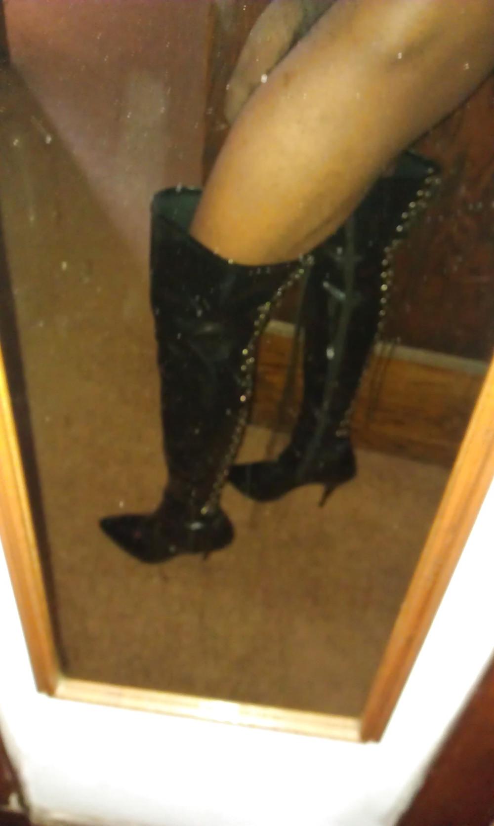 25P Thigh High Boots