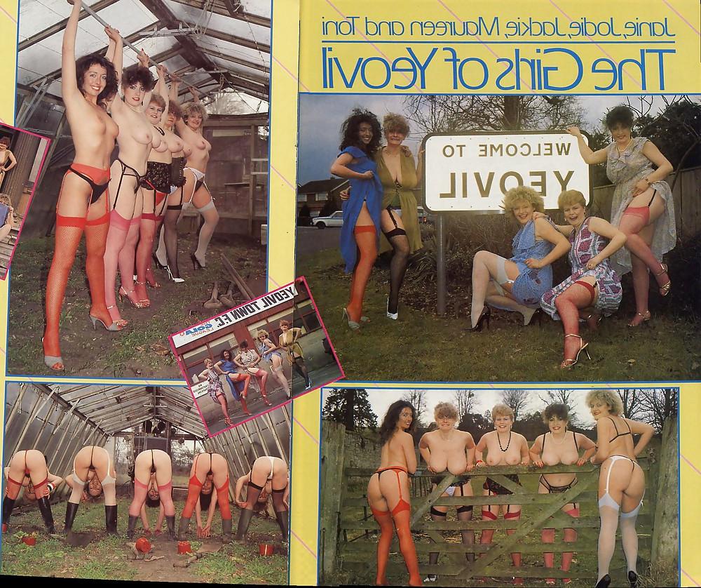 25P GIRLS TOGETHER: 1980S BRIT TITS, PUSSY & ASS