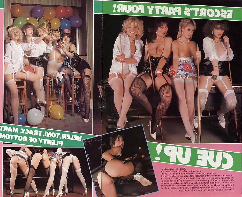 25P GIRLS TOGETHER: 1980S BRIT TITS, PUSSY & ASS