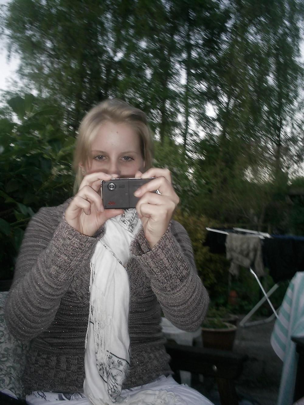 22P German blond Amalie private and porn pics