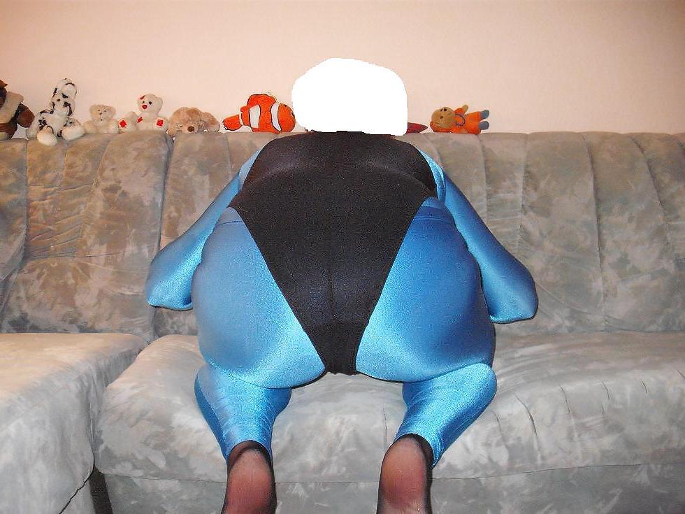 11P Me in lycra spandex