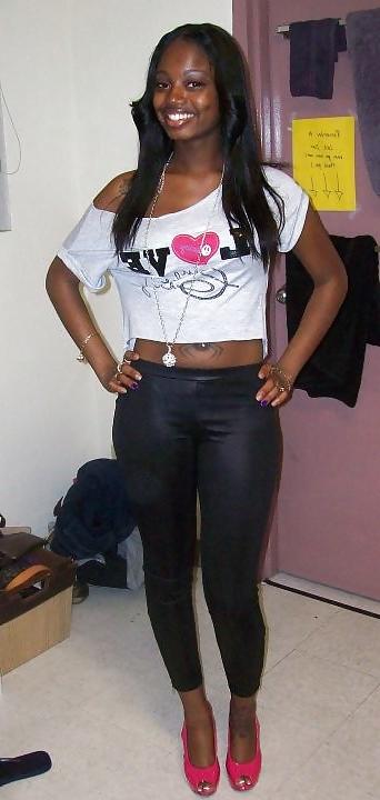 14P Young Ebony Hotties (Leggings Edition)