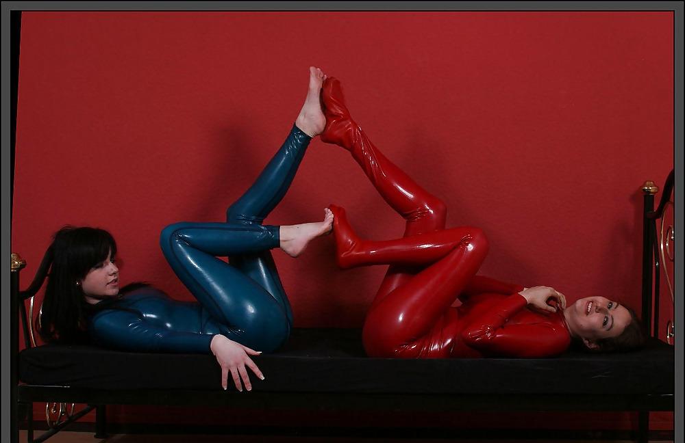 23P Latex catsuit part 2