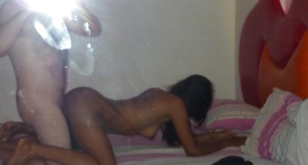 9P White cock on an Indian slut