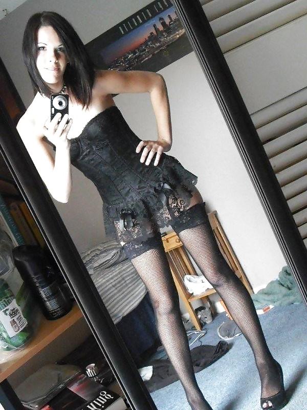25P Sexy cute babes in stockings