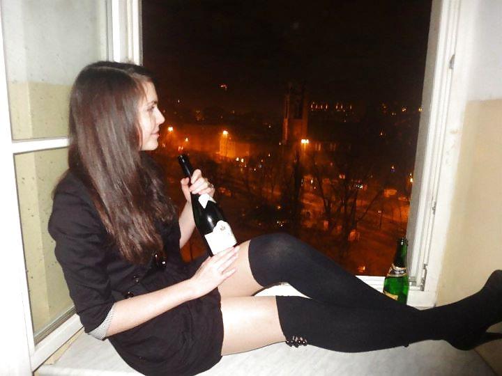 25P Sexy cute babes in stockings