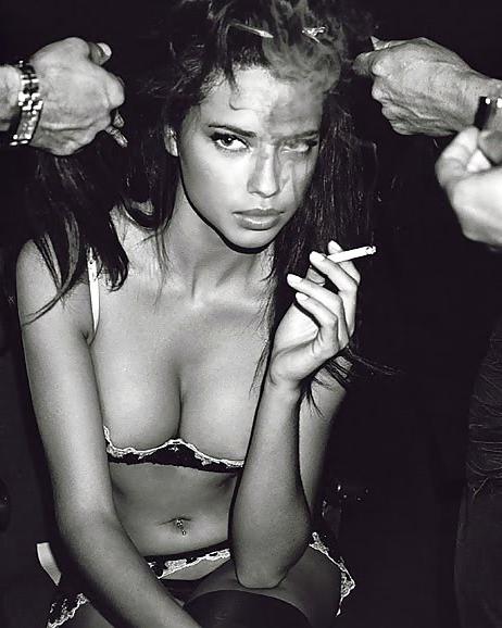 12P Smoking 002 - Black and White