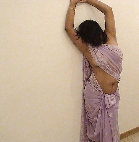 9P Indian wife sari strip
