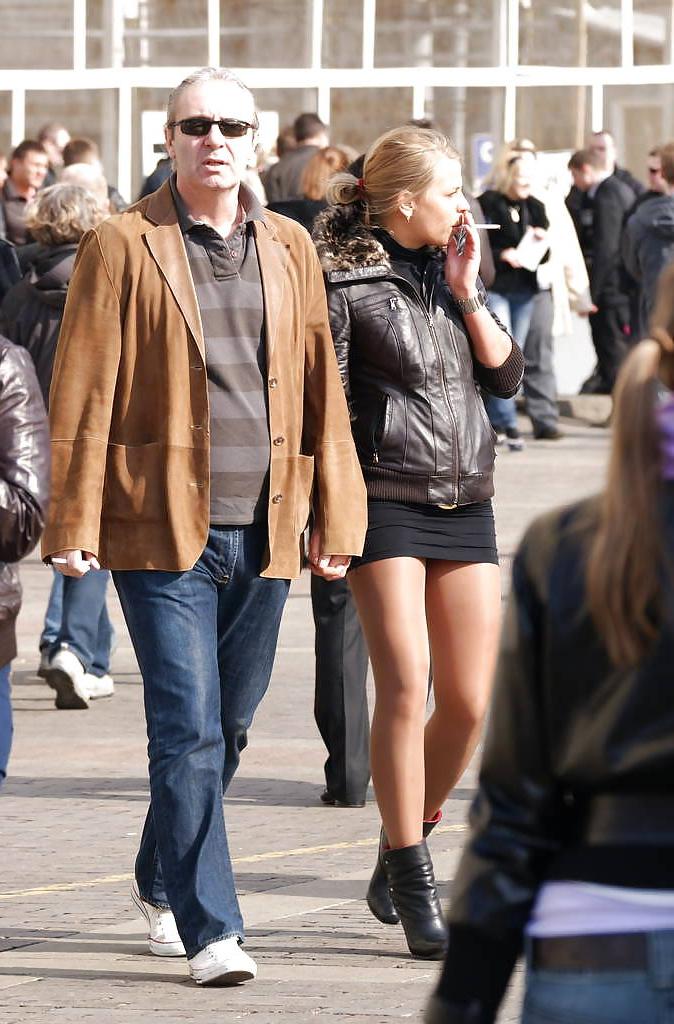 25P Mini Skirt Babes in Public (part 3) 