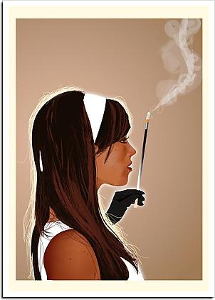 24P Smoking with elegance