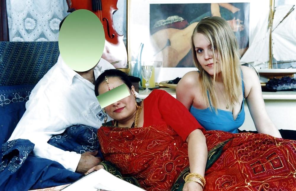 15P Indian Aunty with Foreigner