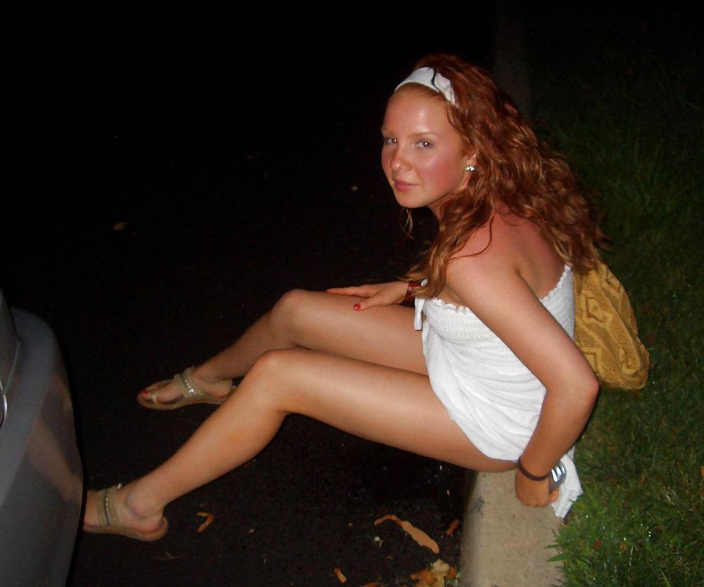 25P Teens Caught 2 (Outside) by Voyeur TROC