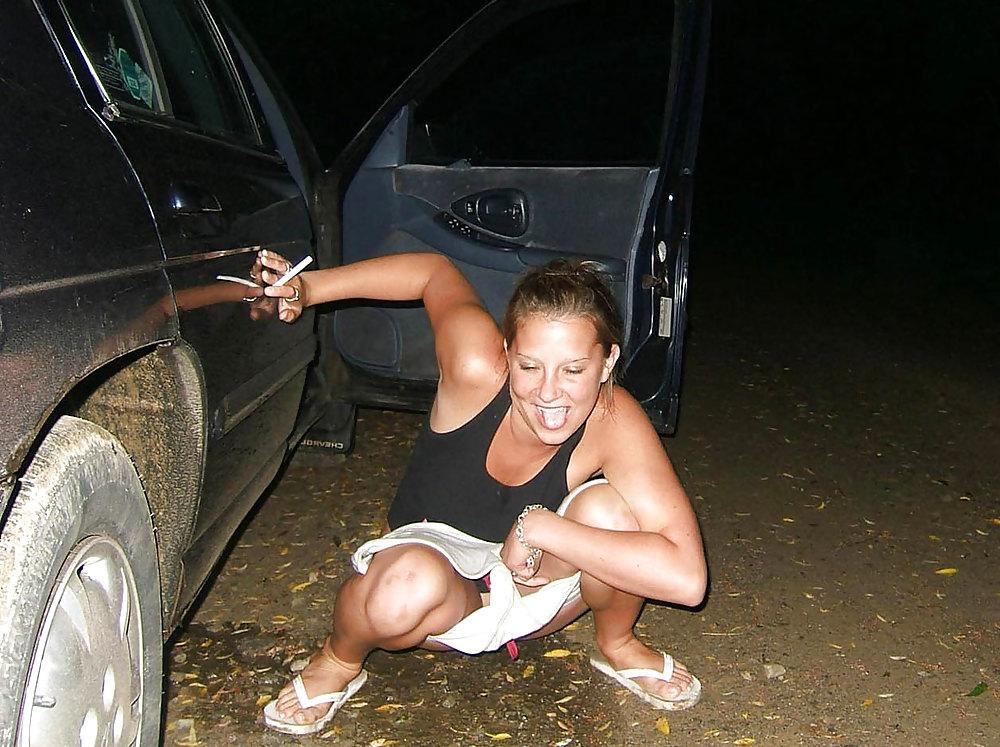 25P Teens Caught 2 (Outside) by Voyeur TROC