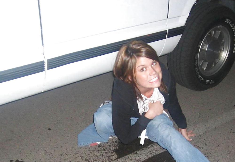 25P Teens Caught 2 (Outside) by Voyeur TROC