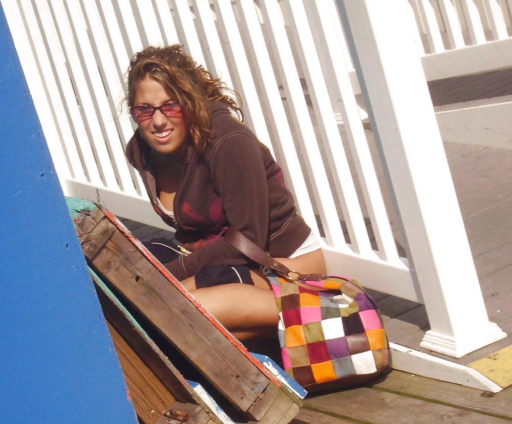 25P Teens Caught 2 (Outside) by Voyeur TROC