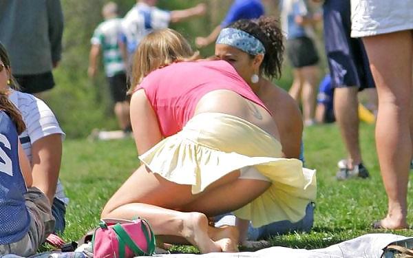 25P Beautiful Upskirt Babes 5 by Voyeur TROC