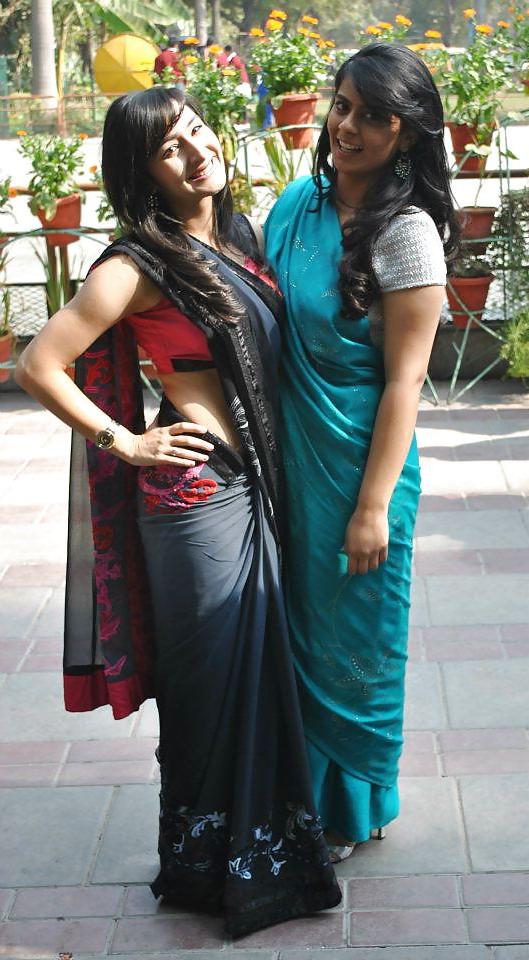16P Hot as hell Indian girl in saree