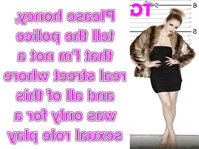 25P Caught Crossdressing Captions