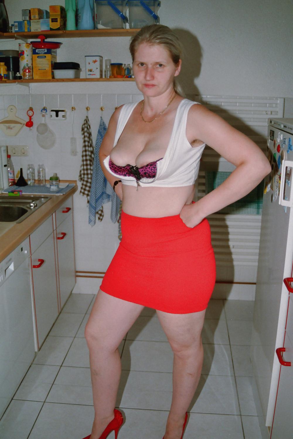 12P ASLUT - Hot Housewife With Nice Boobs And Short Miniskirt 2