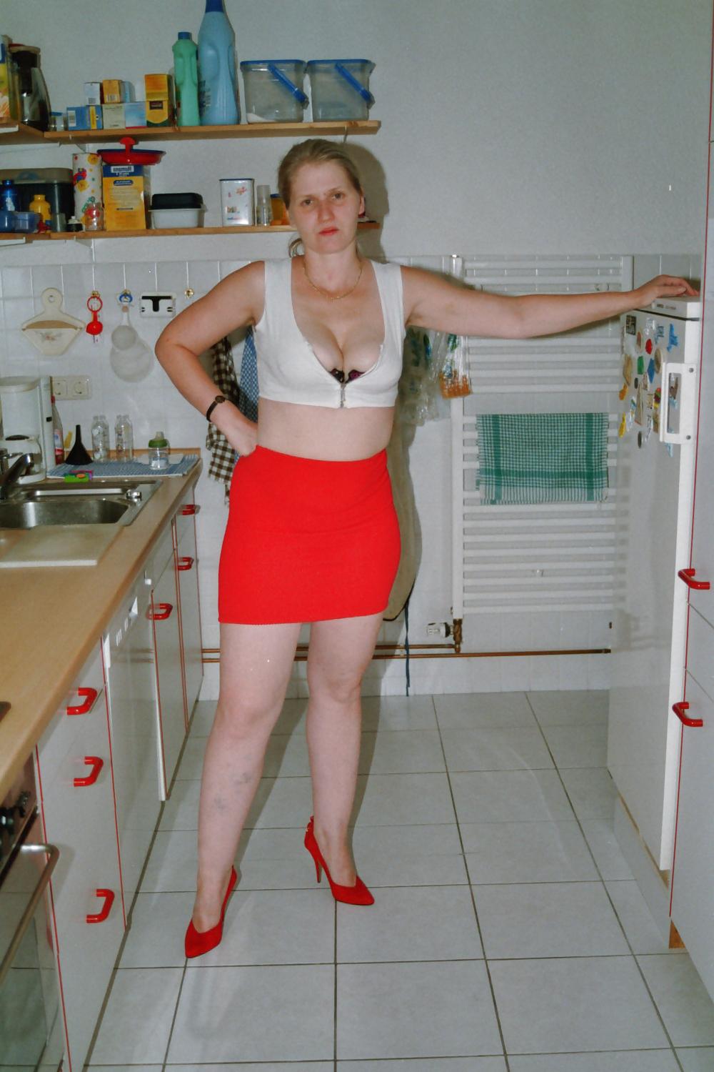 12P ASLUT - Hot Housewife With Nice Boobs And Short Miniskirt 2