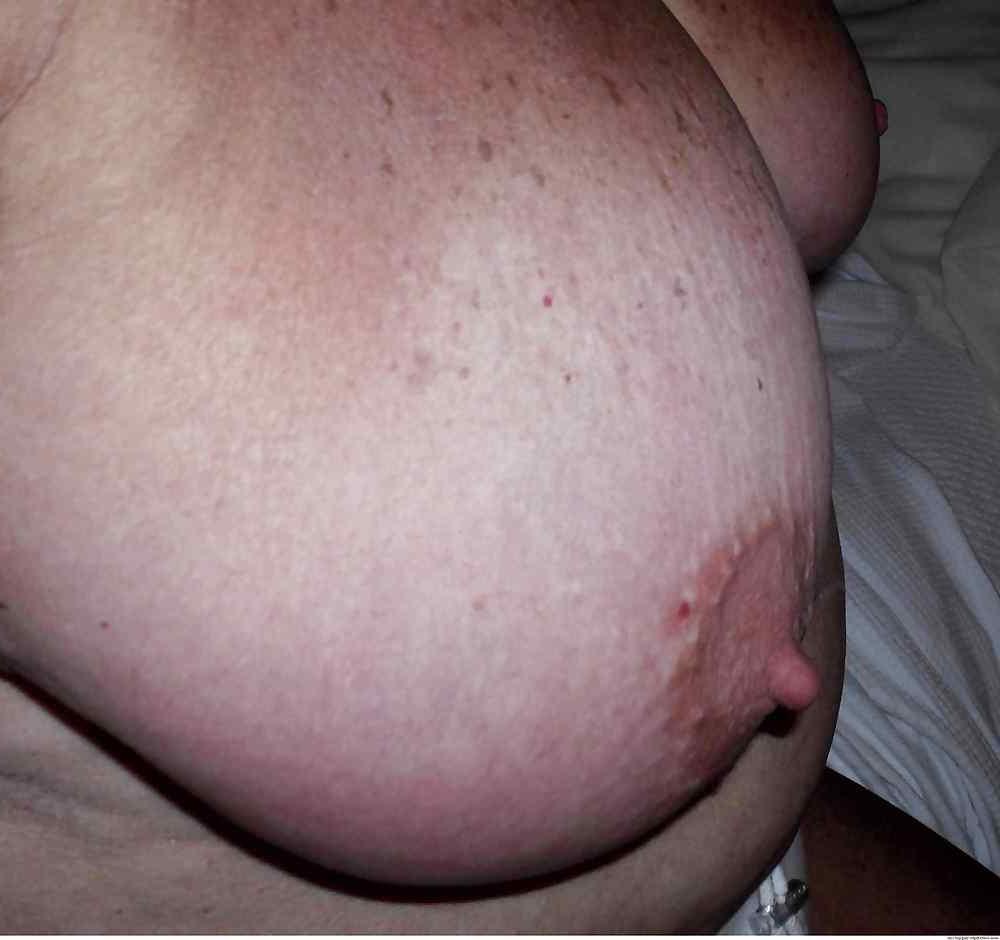 13P Huge Tits Granny Marti's Big Always Hard Nipples