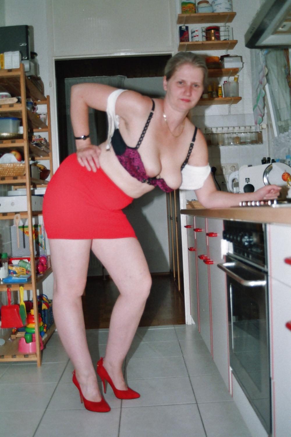 12P ASLUT - Hot Housewife With Nice Boobs And Short Miniskirt 6