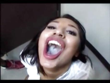 17P Best Pornstars mouthfull cum 2
