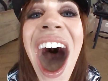 17P Best Pornstars mouthfull cum 2