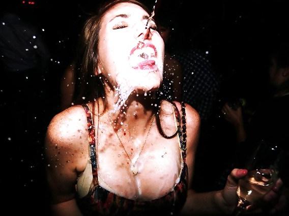 25P Champagne facial crazy parties
