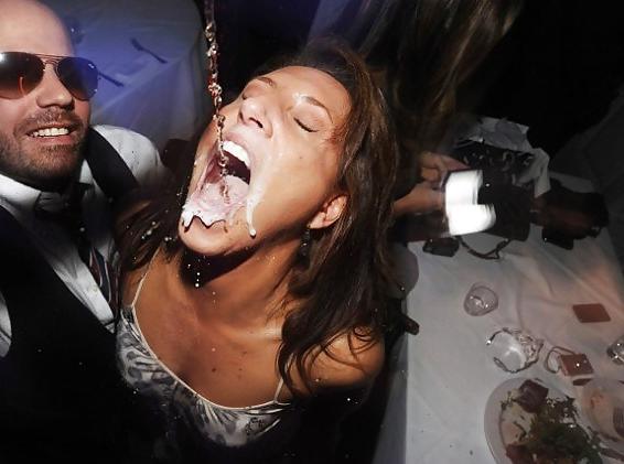25P Champagne facial crazy parties