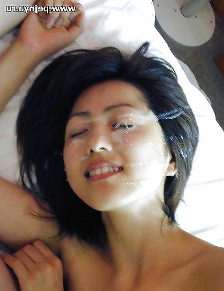 18P Sperm on face