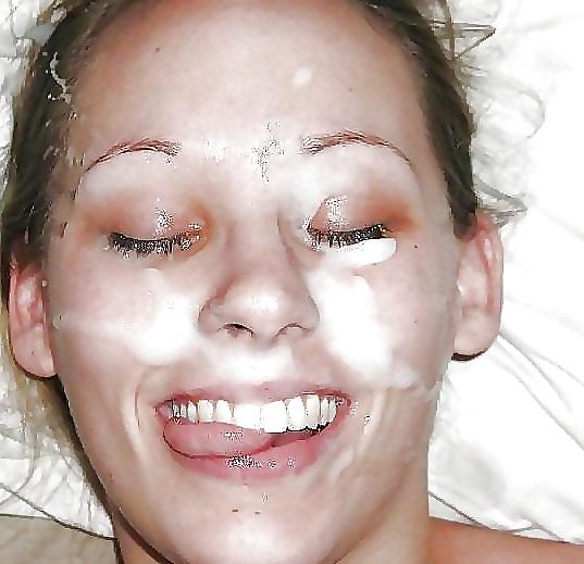 18P Sperm on face
