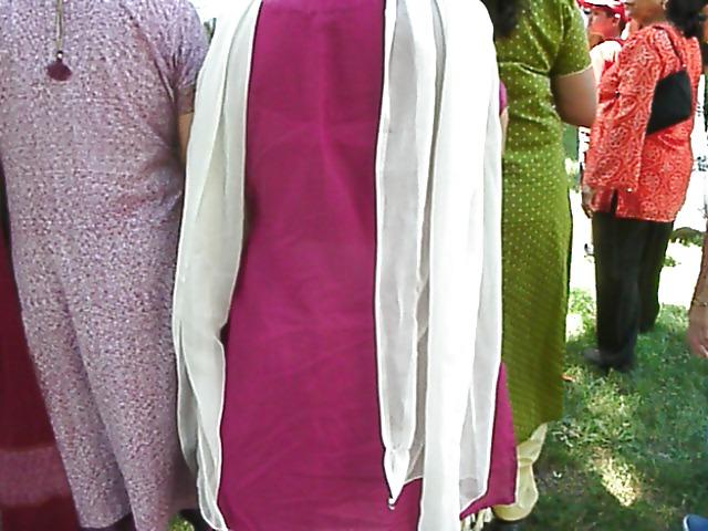 4P Indian Aunty on street