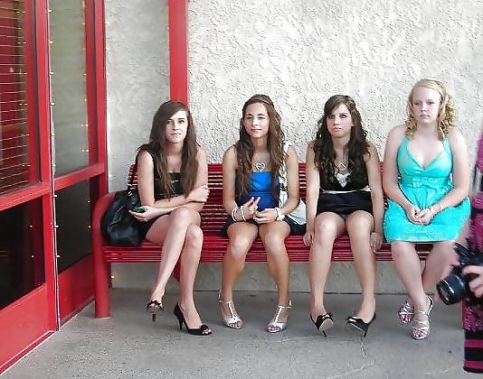25P Hot babes upskirt shots